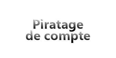 Piratage de compte